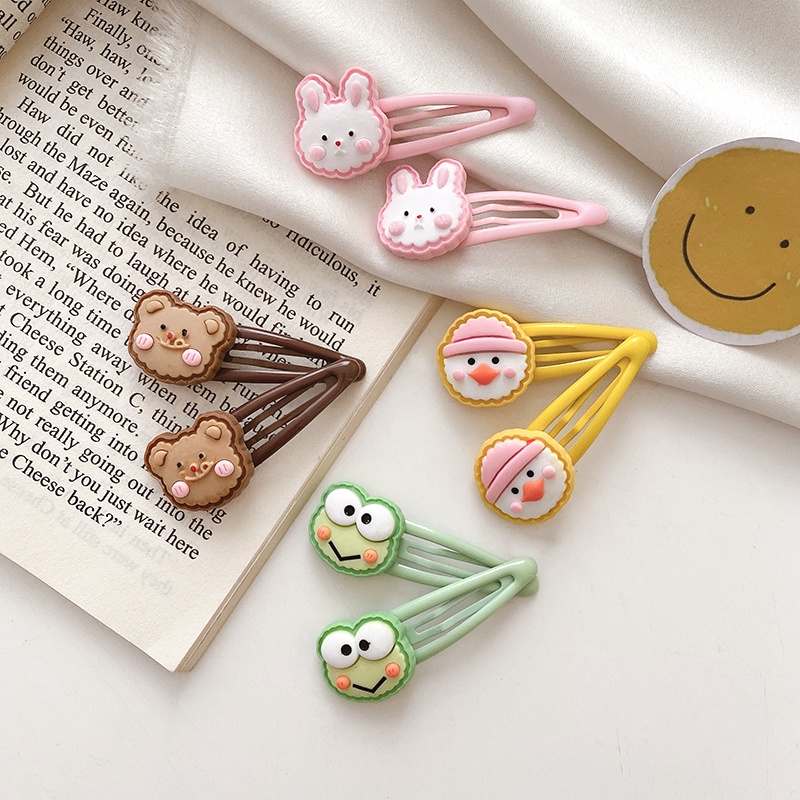 Kẹp tóc hình động vật hoạt hình dễ thương cho bé gái