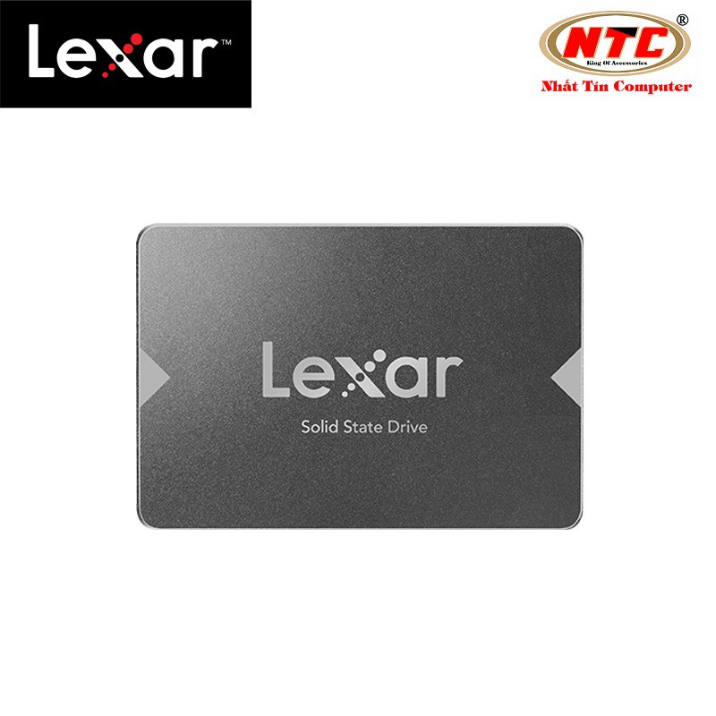 [Mã ELCLXU8 hoàn 8% xu đơn 500K] Ổ cứng SSD Lexar NS100 128GB 2.5-Inch SATA III R520MB/s W400MB/s (Xám) | BigBuy360 - bigbuy360.vn