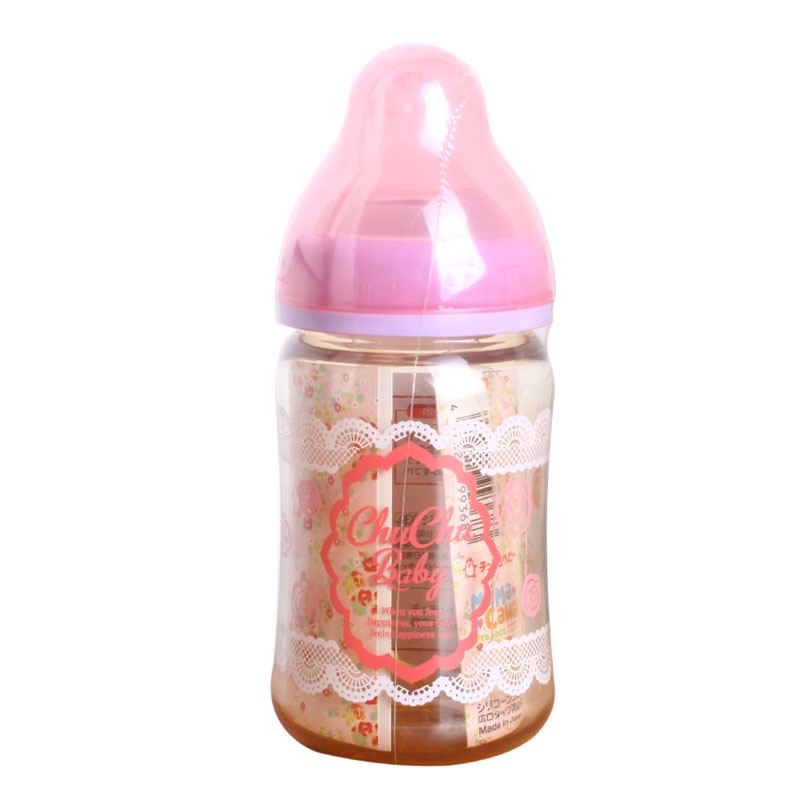 Bình Sữa Thủy Tinh Cổ Rộng ChuChu Baby G-240