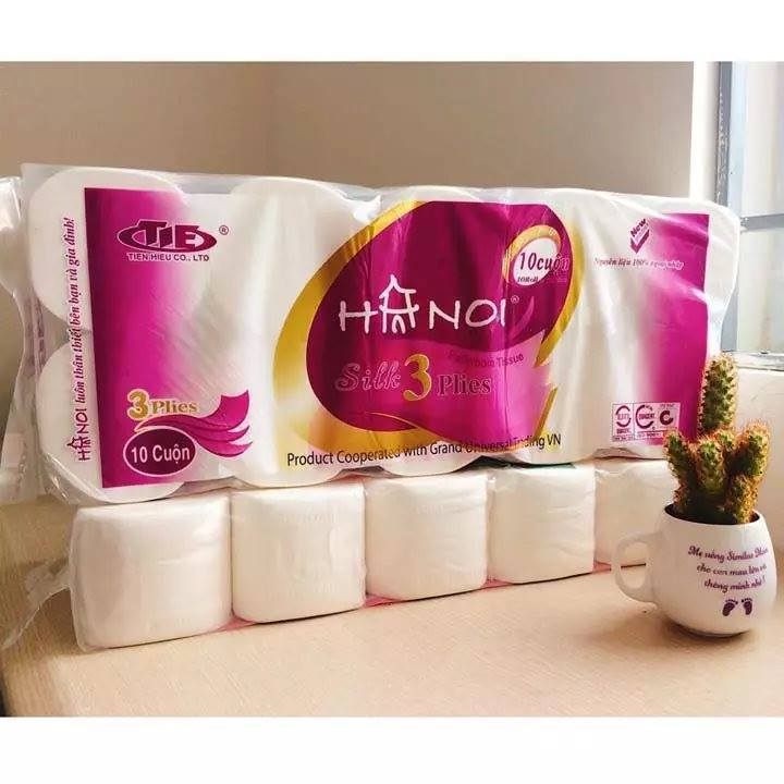 Giấy vệ sinh HN hàng chuẩn siêu dai siêu mịn