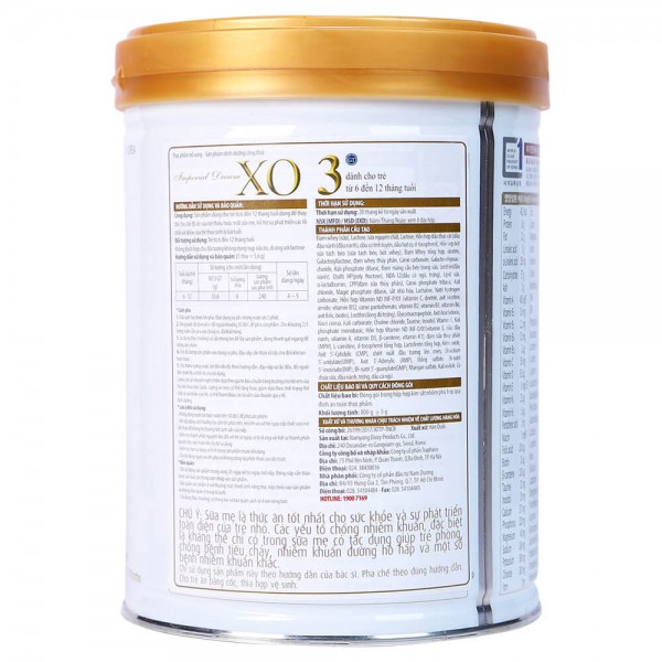 Sữa bột  Namyang XO số 3 Lon 400g_800g _Duchuymilk