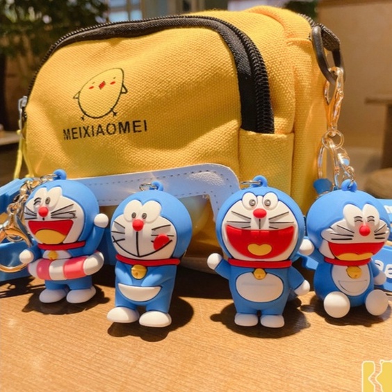 [Hàng mới về] Móc khóa Doremon móc chìa khóa đáng yêu - Móc khóa hình Doraemon dẻo