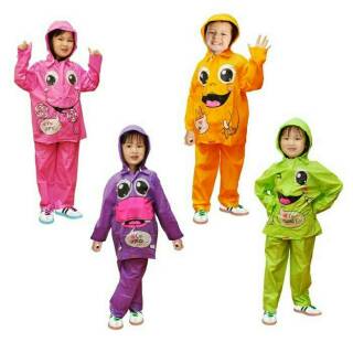 Bộ Áo Mưa + Quần Cho Bé