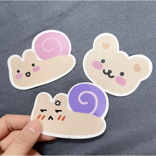 Sticker ốc sên - hình dán ốc sên phen - designed by ốc sên lab