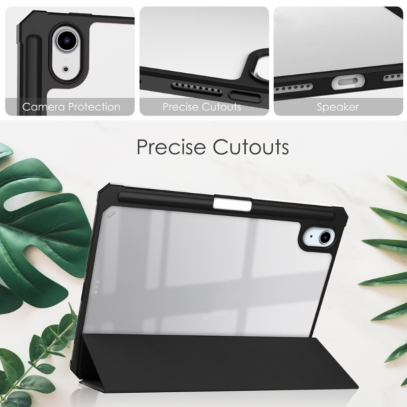 Vỏ Bọc Bảo Vệ Bằng TPU Acrylic Cao Cấp 3 Trong 8 Cho Bút Cảm Ứng Mini 6th Generation