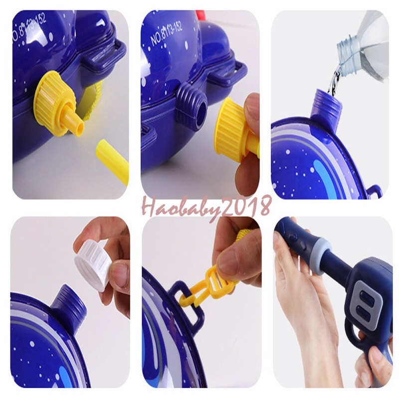 Súng nước đồ chơi, Balô súng bắn nước Umoo, đồ chơi ngoài trời đi biển hồ bơi cho bé