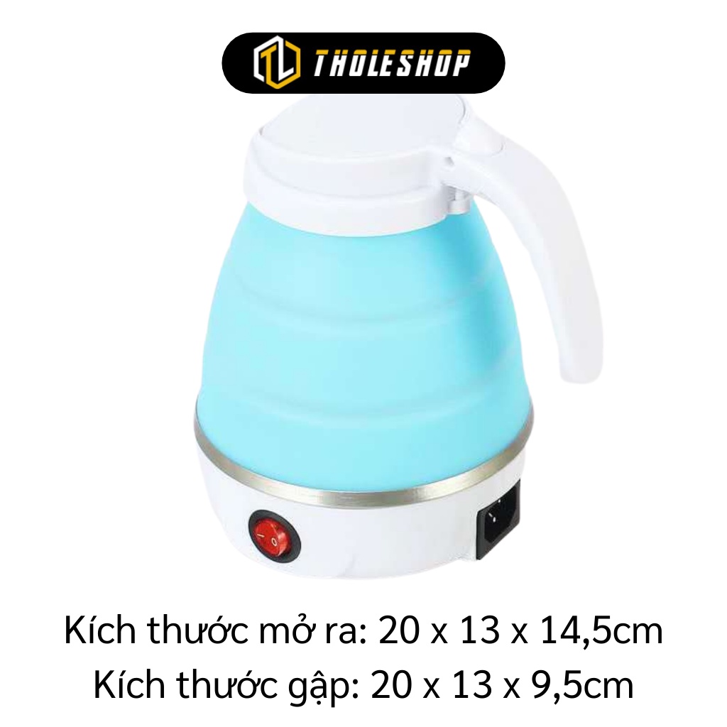 Ấm Đun Nước Mini - Nồi Nấu Nước Siêu Tóc Có Thể Gấp Gọn Tiện Lợi Cho Du Lịch 9779