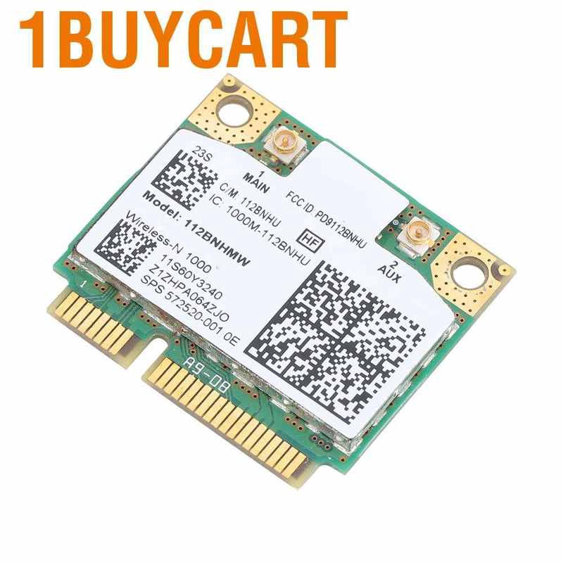 Card Mạng Không Dây 1buycart Cho Intel Link1000 N1000 112bnhmw Mini Pci-E 300 Mbit / S T420S / X220 / T520 | BigBuy360 - bigbuy360.vn