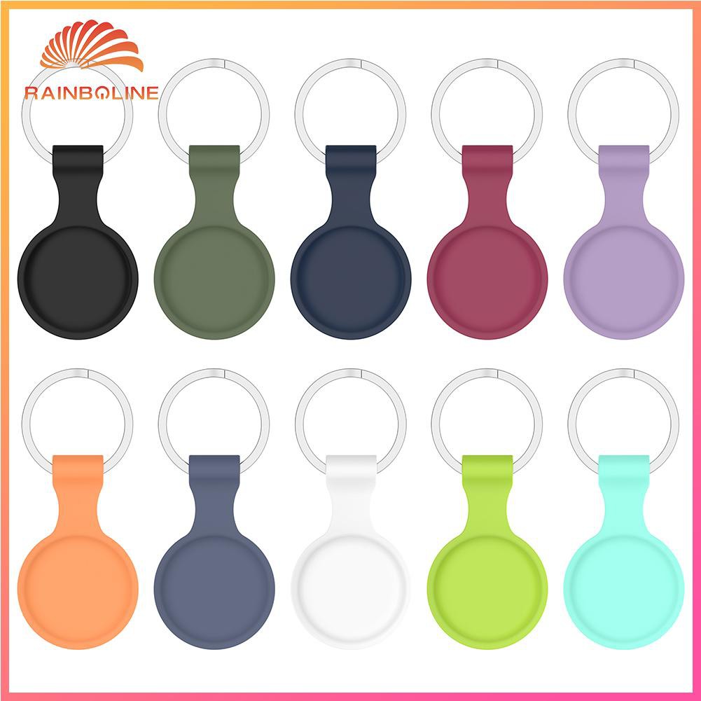 Vỏ Silicon Bảo Vệ Thiết Bị Định Vị Bluetooth Chống Thất Lạc Cho Apple Airtags