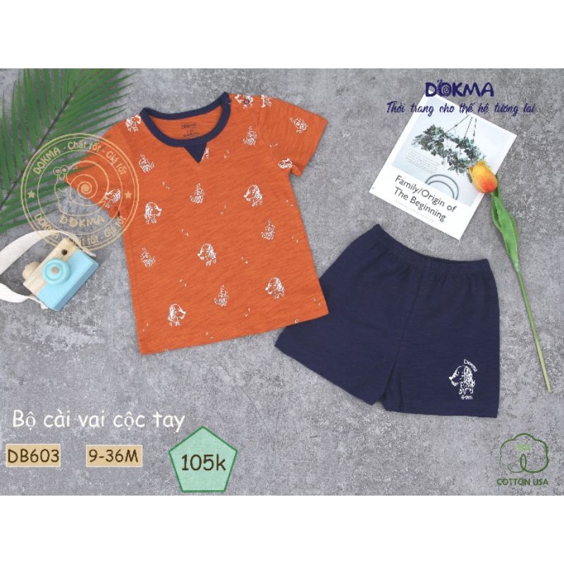 Bộ cài vai cộc tay Dokma