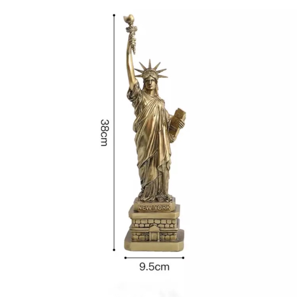 Tượng nữ thần tự do cao 38 cm
