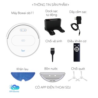 ROBOT HÚT BỤI THÔNG MINH BOWAI OB11