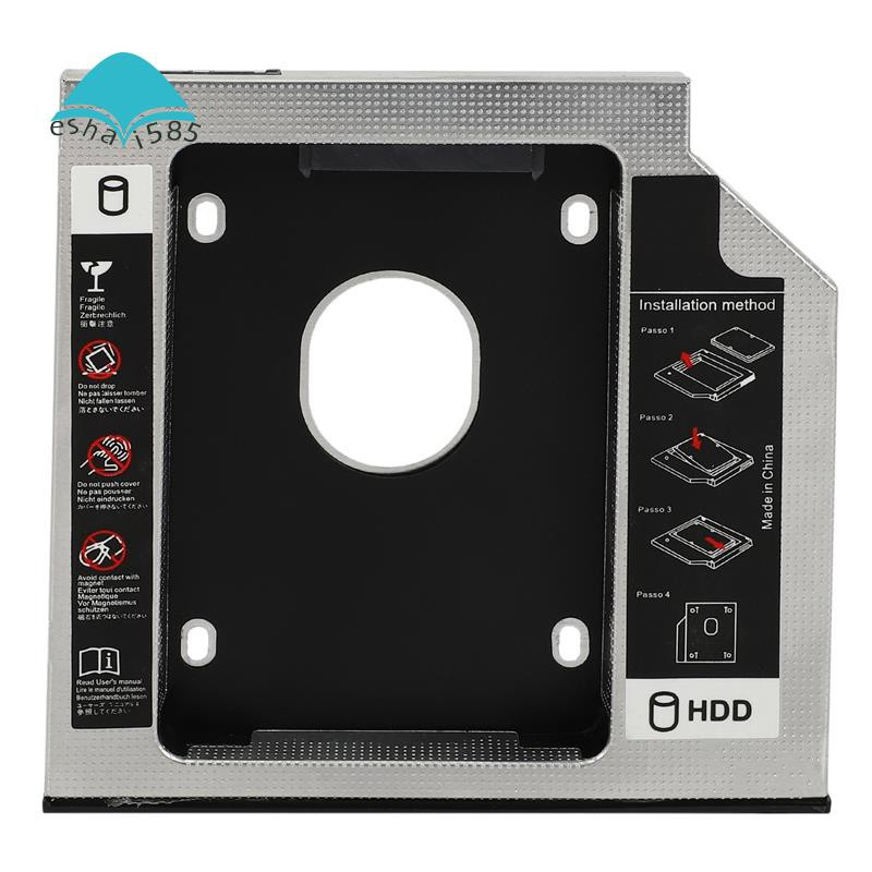 Khay Ổ Cứng Thay Thế 2nd Hdd Ssd Cho Lenovo Thinkpad T420 T430 T510 T520 T530 W510 W520 W530 / Cd / Dvd-Rom Optical / Bayular To 2.5 Inch 12.7mm