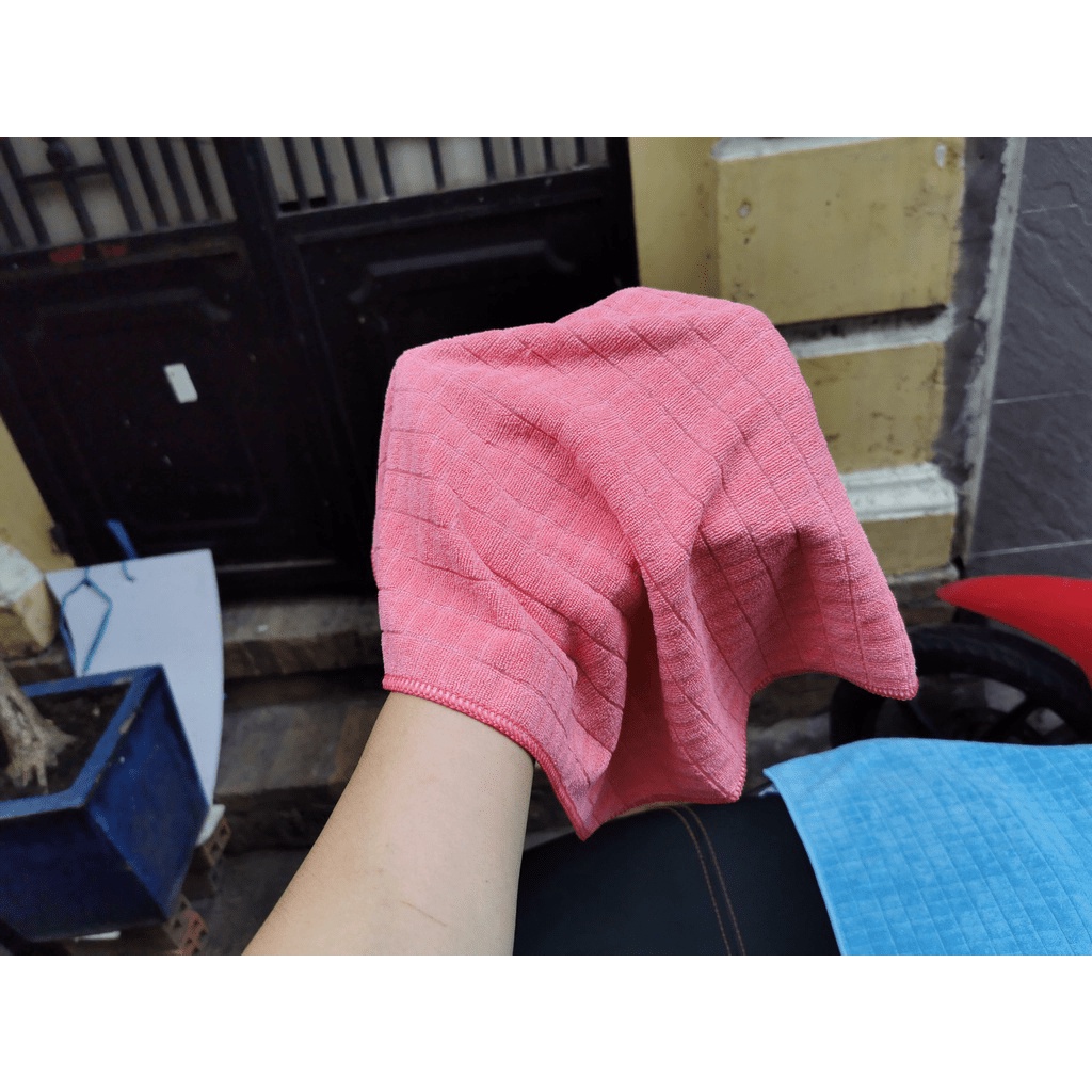 Khăn Lau Xe Microfiber NDF Lau Kính ,Mềm Mịn Không Xước  - Uy Tín _Chất Lượng _Giá Hủy Diệt