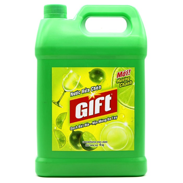Nước rửa chén Gift hương chanh