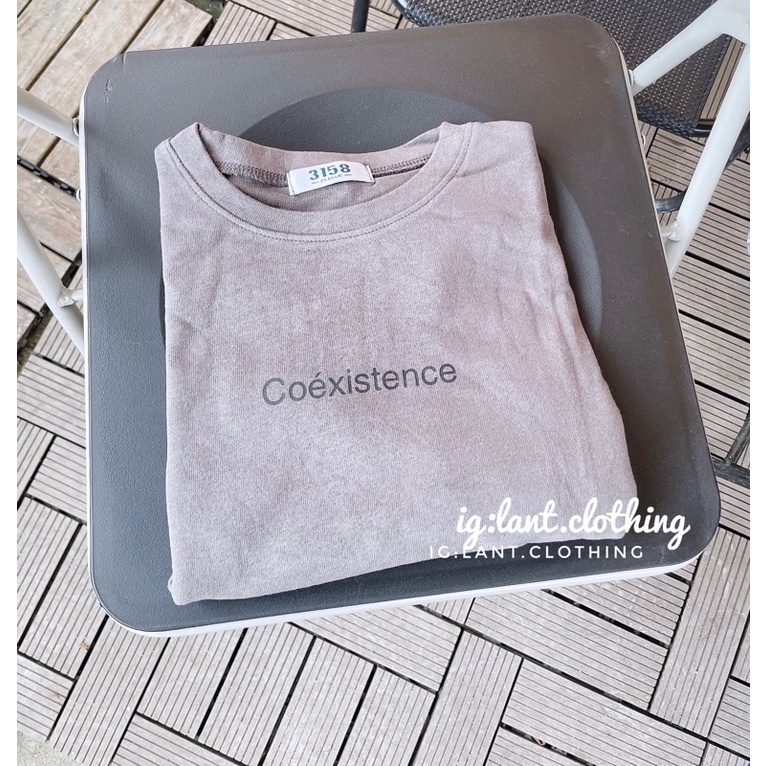 Áo thun chữ coe 3158