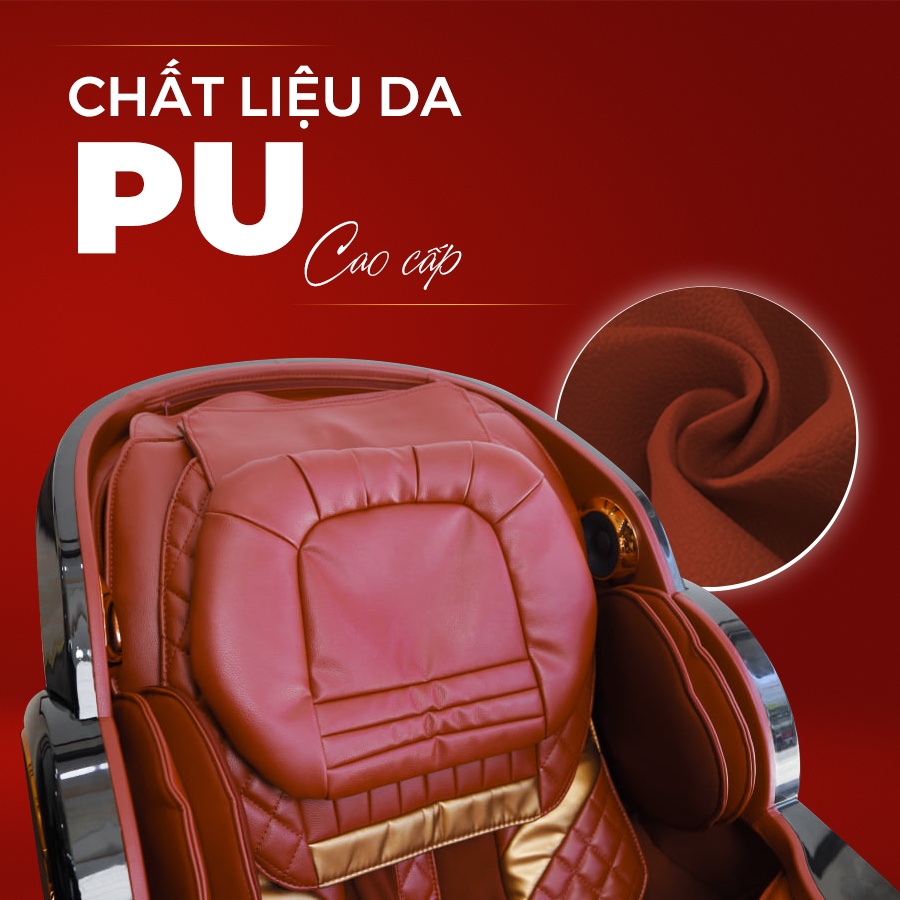 Ghế massage toàn thân,Funiko 686 bảo hành 10 năm con lăn di chuyển 5D phiên bản cao cấp