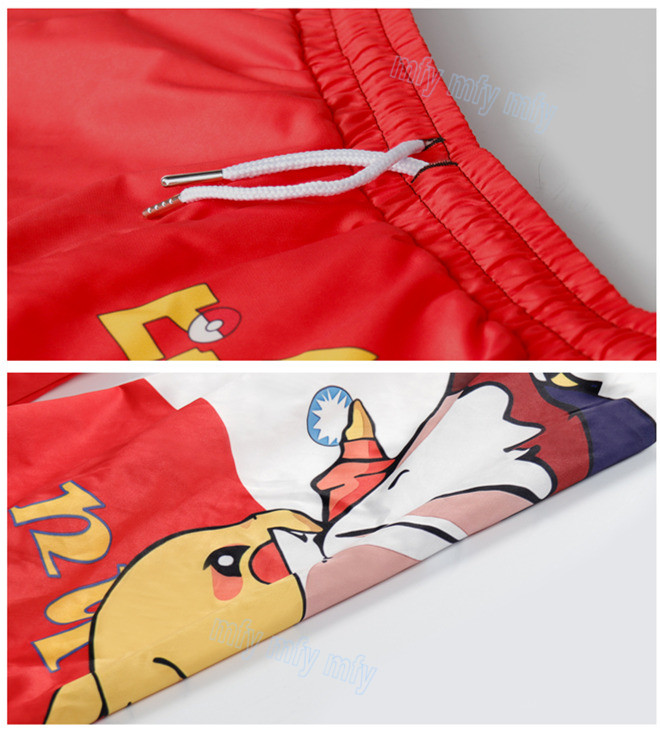 Quần Short Nam Đi Biển In Hình SpongeBob Patrick Star