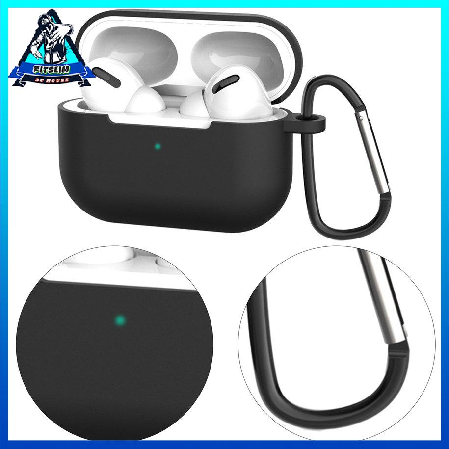Đối với AIRPOD Pro Case Cover với Keychain Phụ kiện da cao su bảo vệ đầy đủ [8/5]
