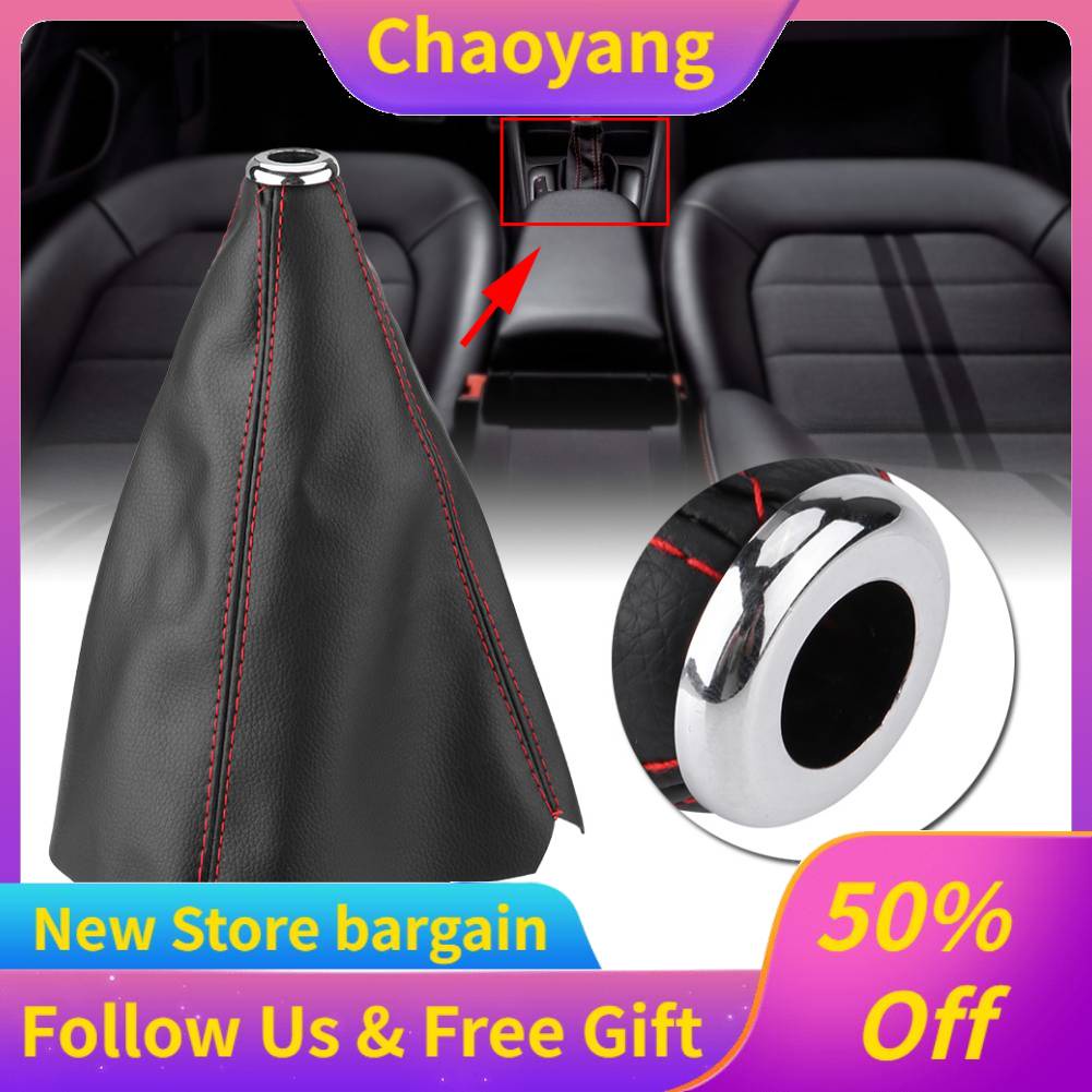 Vỏ Bọc Cần Gạt Số Xe Hơi Bằng Da PU Màu Đen Thông Dụng
