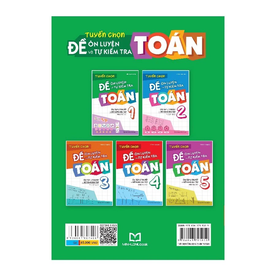 Sách - Tuyển Chọn Đề Ôn Luyện Và Tự Kiểm Tra Toán Lớp 1