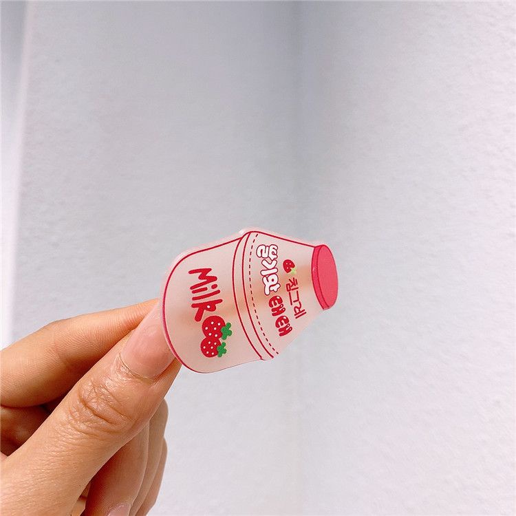 KẸP MÁI KẸP TÓC HÌNH NƯỚC NGỌT SỮA CHUA  NGẪU NHIÊN DỄ THƯƠNG PHỤ KIỆN TÓC HÀN QUỐC 222KMNUO