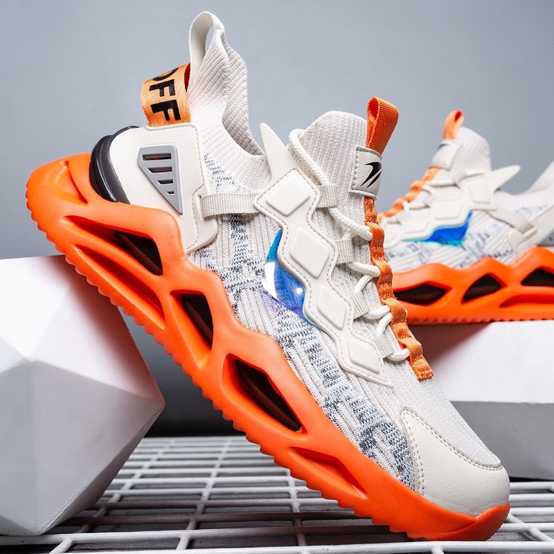 Giày Thể Thao Nam MWC Sneaker Vải Đế Cao Thoáng Khí Phong Cách Trẻ Trung NATT - 5353