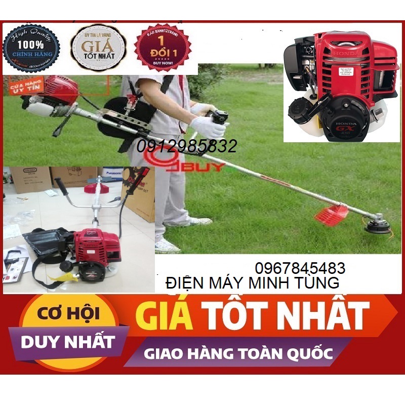 Máy Cắt Cỏ H.o.n.D.a GX-35, Động Cơ 4 Thì, Máy cắt cỏ giá đình tiếp kiệm nguyên liệu ,hàng  nhập khẩu thái có dập chữlan
