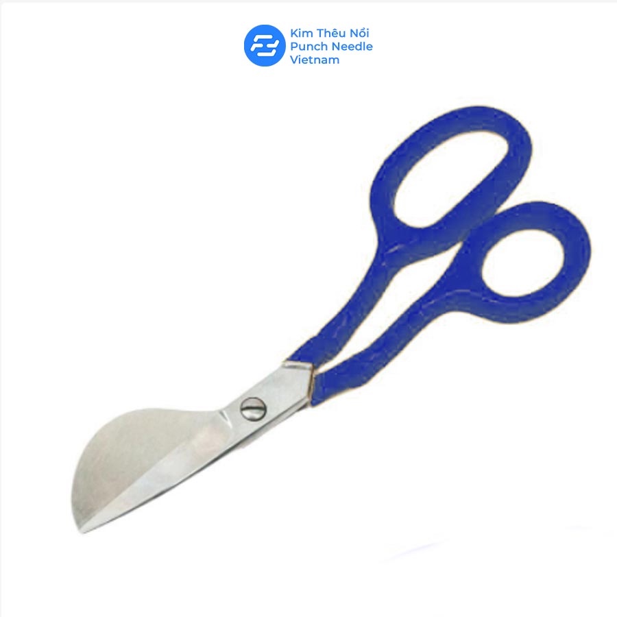 Kéo mỏ vịt 18cm cắt đồ thủ công chất liệu thép carbon cao cấp - duckbill scissors 18cm ‎high quality carbon steel‎