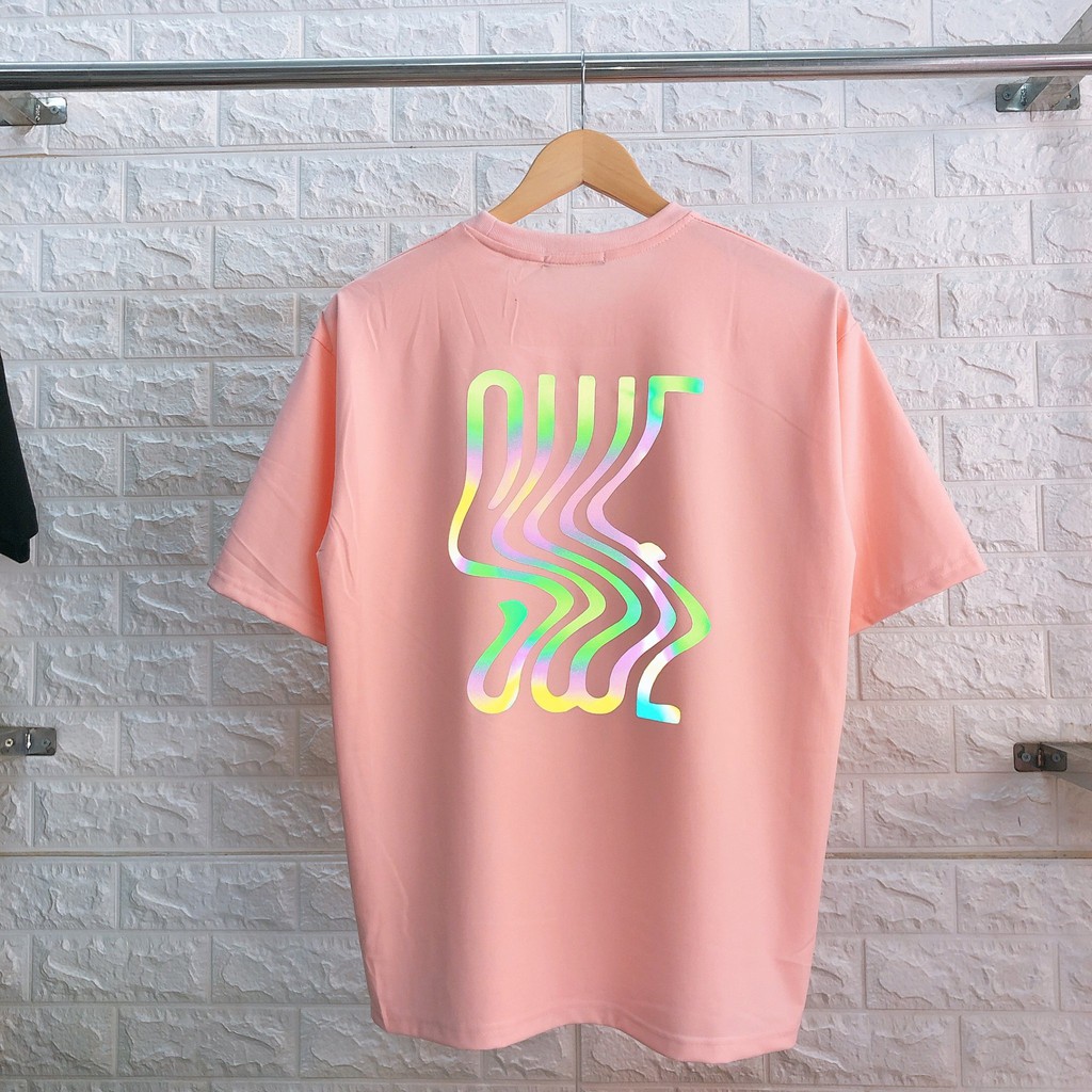 Áo Thun Phản Quang wase Cotton 75%, Form rộng Unisex, nam nữ Đẹp Ken T-Shirt. | BigBuy360 - bigbuy360.vn