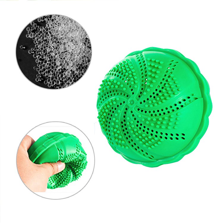 [RẺ VÔ ĐỊCH]  Set 2 Quả Bóng Giặt Đồ Máy Giặt Sinh Học Wonder Laundry Ball tiện lợi cho gia đình