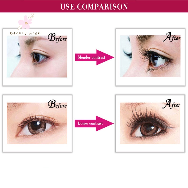Mascara Màu Đen Kháng Nước Lâu Trôi Chuốt Mi Cong Vút Và Dài Hơn