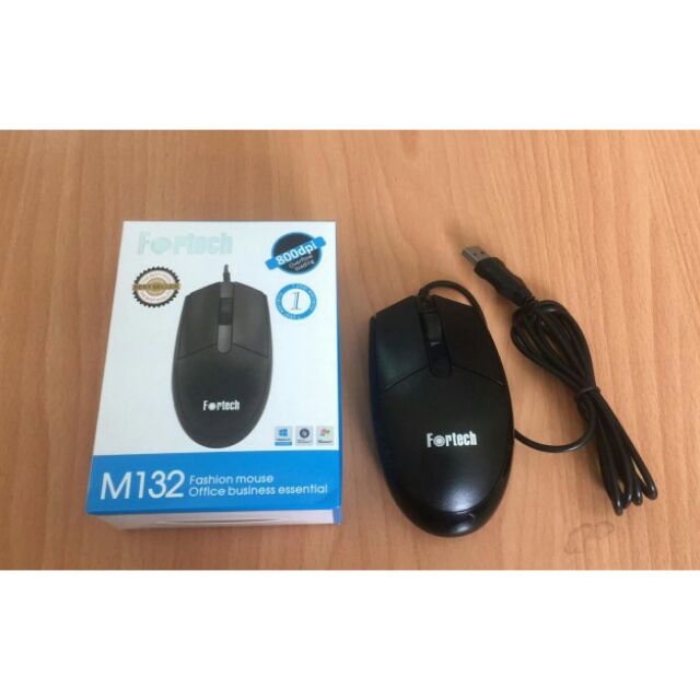 Chuột máy tính fortech M132 chỉ 89k