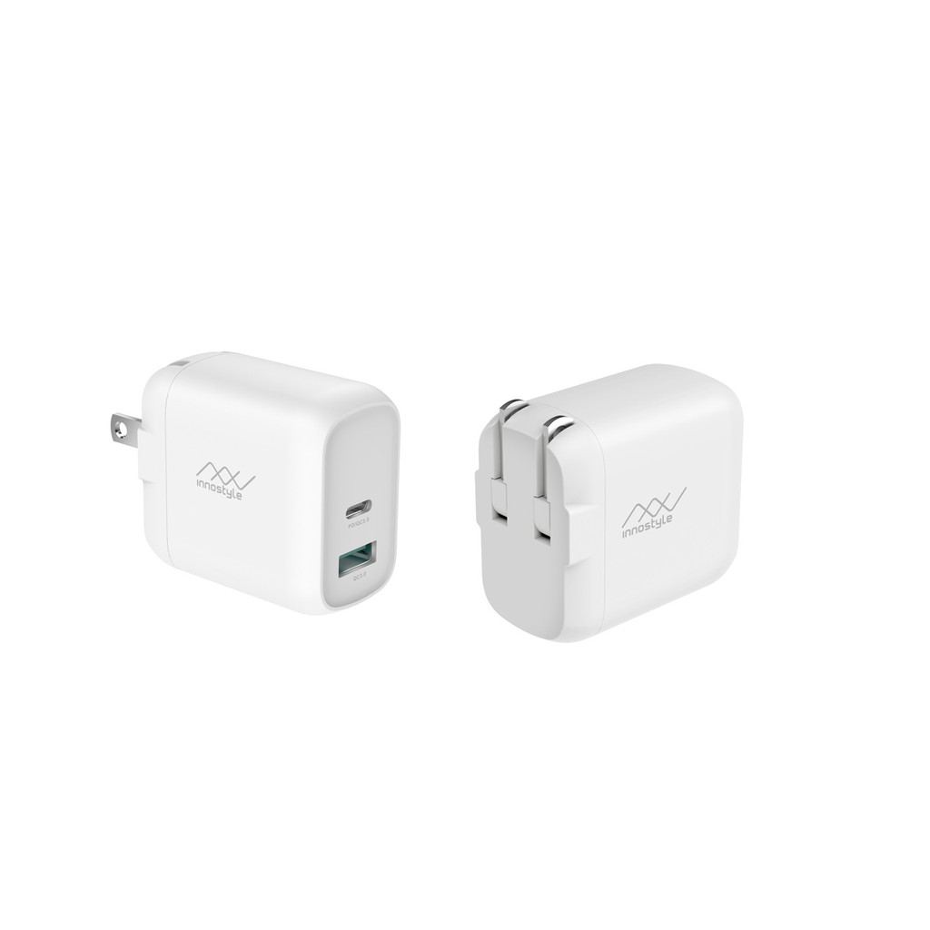 Sạc nhanh Innostyle USB-C PD 18W minigo pro white