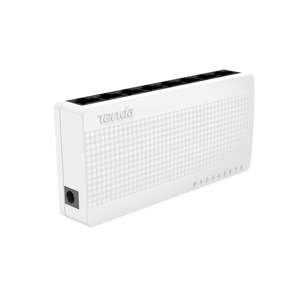 Bộ Chia Mạng 8 Cổng Tenda S108 - 5 Cổng S105 100Mbps - [ switch 5p 8p cổng 5 8 port totolink tplink ] - Hàng chính hãng