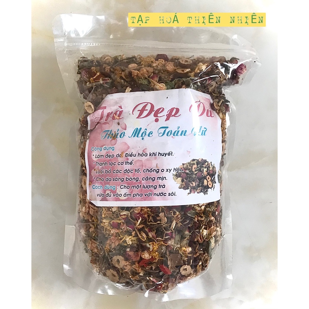 Trà Đẹp Da, giúp da săn chắc mịn màng, đào thải độc tố trong cơ thể