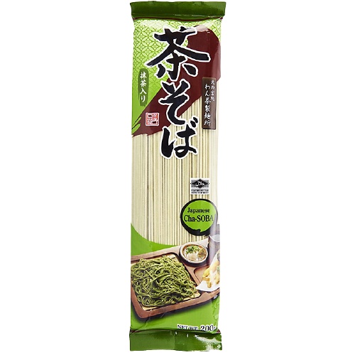 Mì Cha-Soba (Yamamori) 200g - Hàng nội địa Nhật Bản