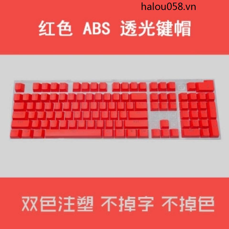 Nút Bàn Phím Cơ Bằng ABS Nhiều Màu Sắc Đen Trắng Xanh Dương Xám Vàng Cam Đa Màu Tùy Chọn