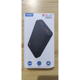Sạc dự phòng Topk I2009Q 20000mAh - Màu trắng