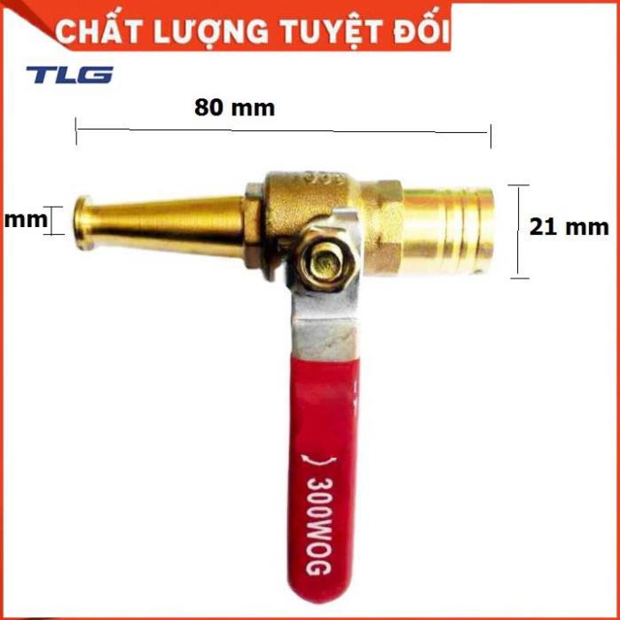 🚿 Đầu vòi bơm xịt thẳng tăng áp lục nước rửa xe tưới cây 206812