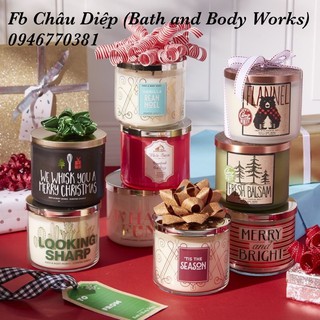 [💥ĐỦ MÙI💥_link 3] Nến thơm 3 bấc Bath and Body Works