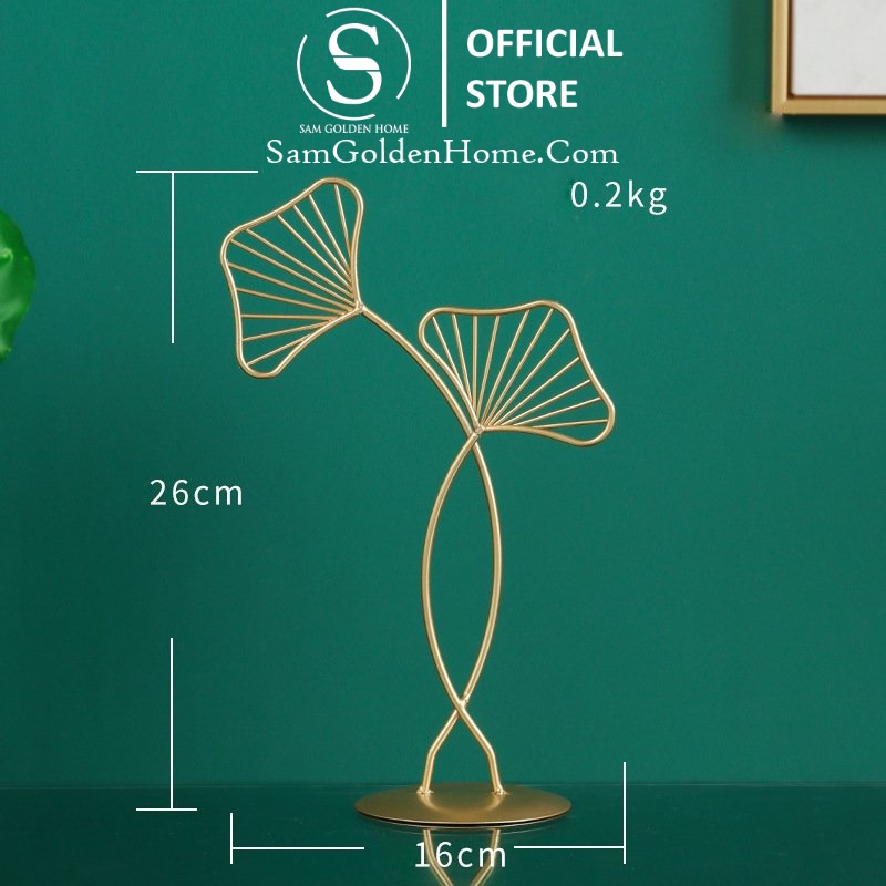 Tượng Decor Nhà Cửa Trang Trí Chặn Sách Mạ Vàng Sang Trọng