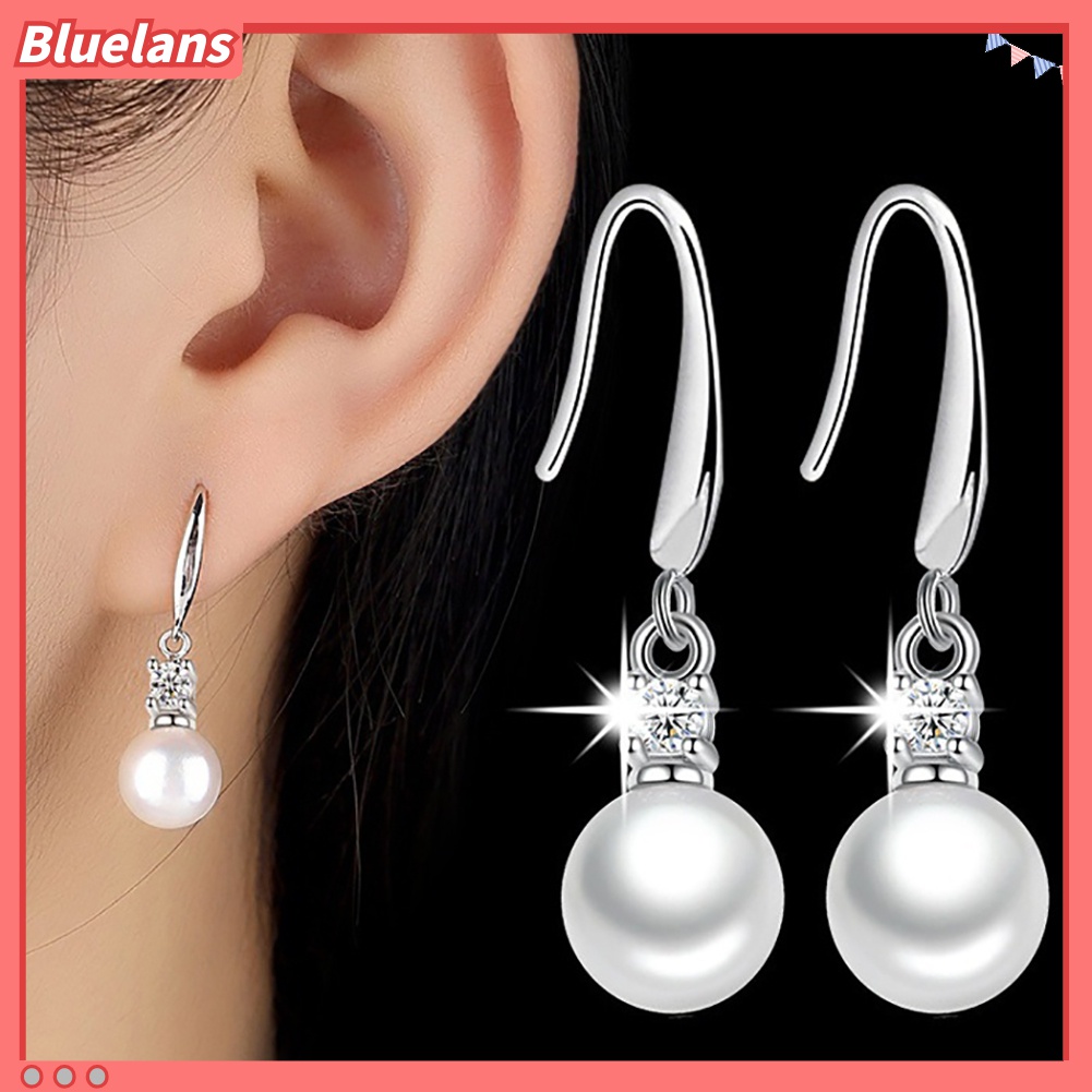 Đôi Bông Tai Ngọc Trai Kiểu Dáng Thời Trang Cho Nữ