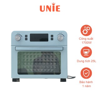 Nồi chiên không, kiêm lò nướng tiện lợi unie q36 1700w, dung tích 25l - hàng chính hãng