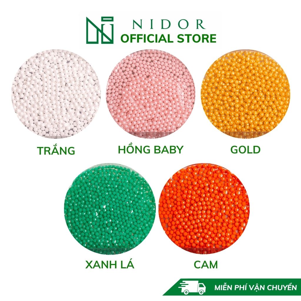 100G Hạt Ngọc Trai Tự Vỡ Dưỡng Ẩm, Săn Chắc Da, Chống Lão Hóa - Hạt Trang Trí Mỹ Phẩm -  Softlets Pearl