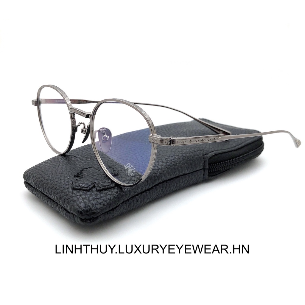 Gọng kính mắt chrome hearts CH8004 cao cấp s925 fullbox