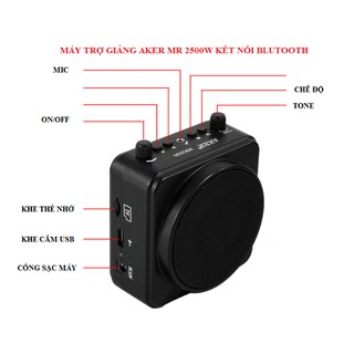 Máy Trợ Giảng Aker MR2500W