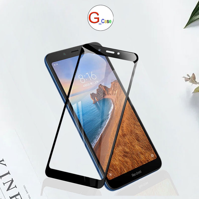 Kính cường lực Full màn hình XIAOMI REDMI S2/ REDMI NOTE 8/ REDMI K30/ REDMI 7A/ REDMI 5/ MI 8 LITE - Độ cứng 9H