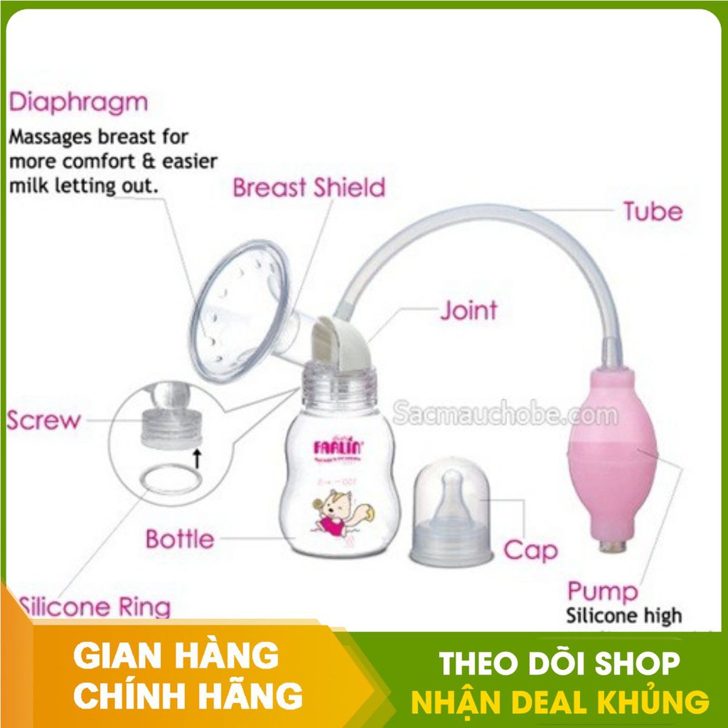 Bộ hút sữa vô trùng bằng tay Farlin BF-640 - Chính Hãng