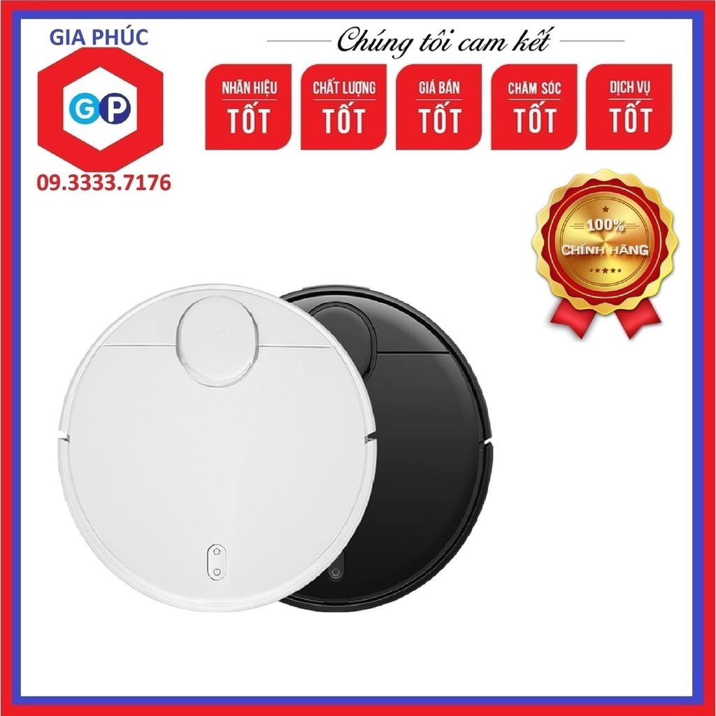 (Tùy chọn) Máy robot hút bụi lau nhà Xiaomi Robot Vacuum-Mop | Mop PRO  - Hàng chính hãng